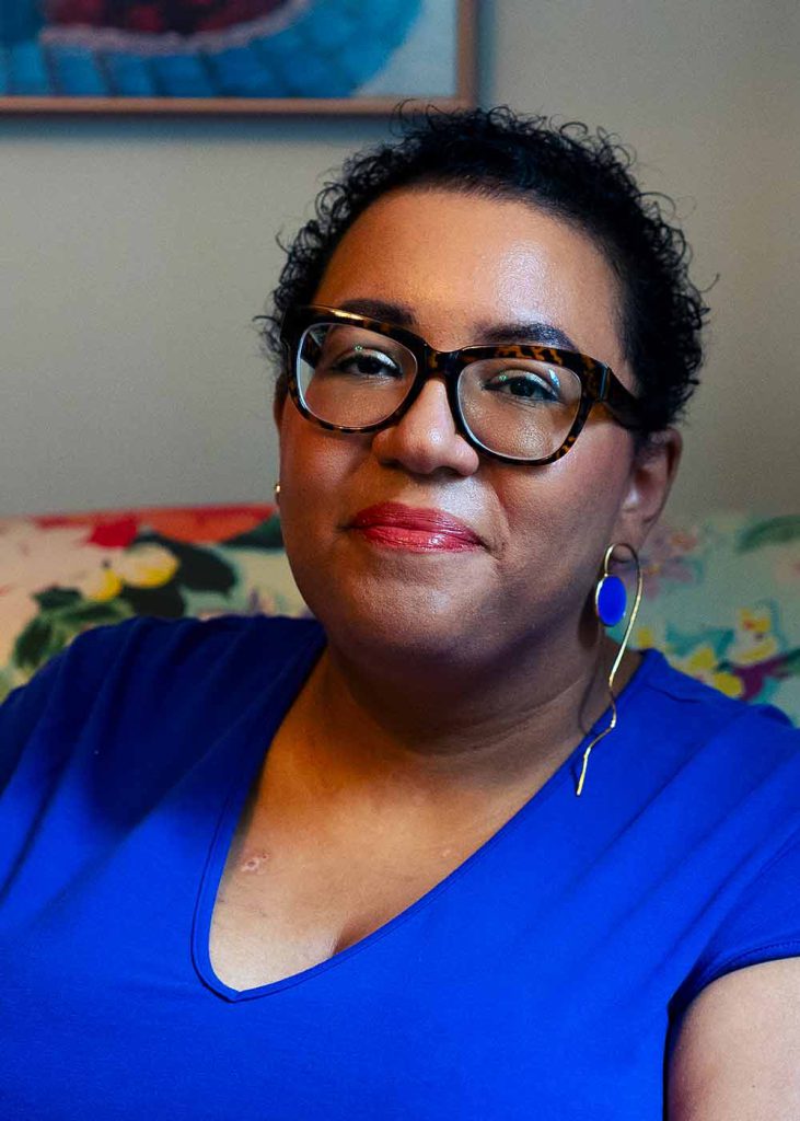 A portrait of Ali Barthwell